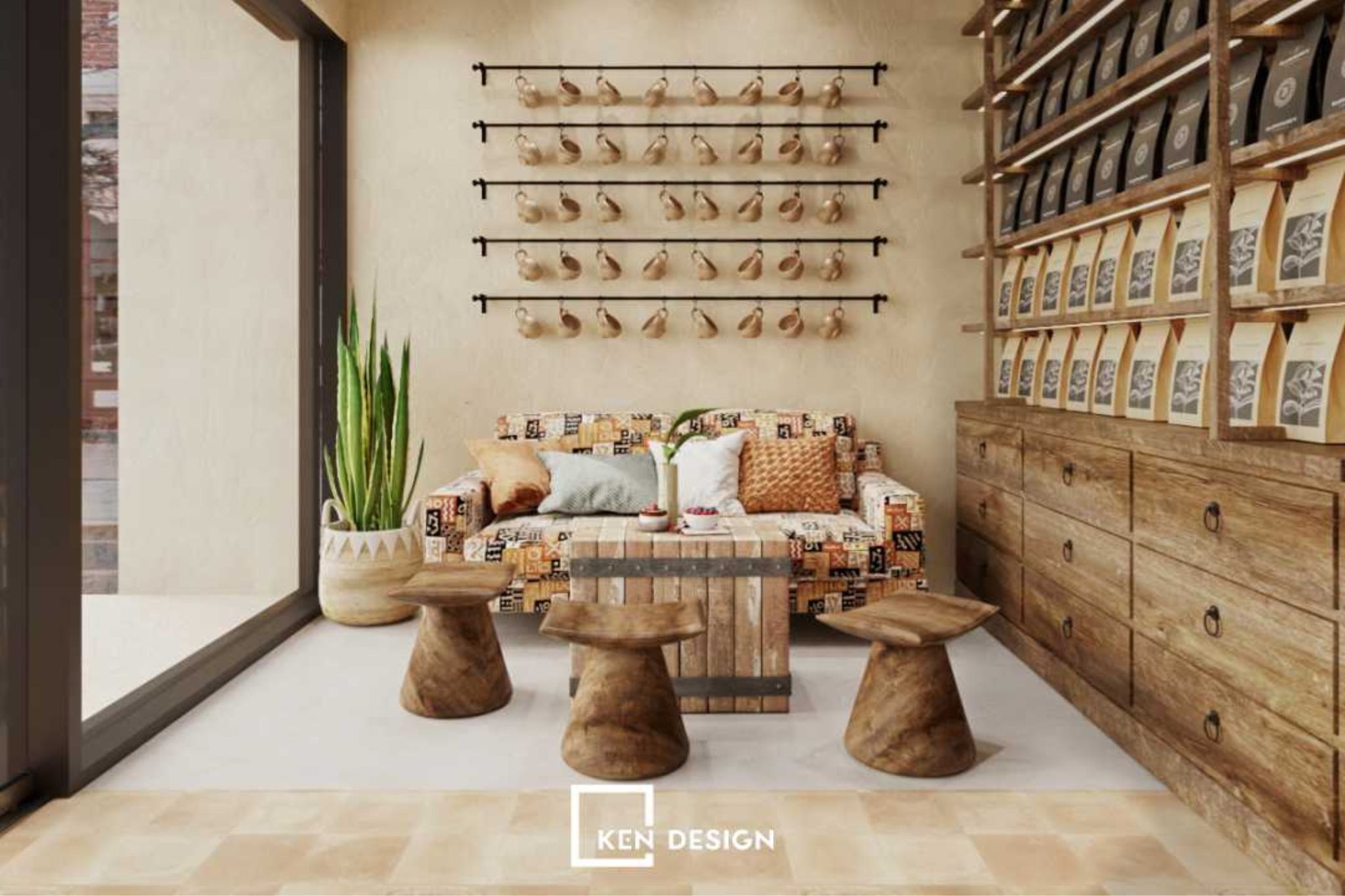 Lưu ý khi lựa chọn nội thất quán rustic